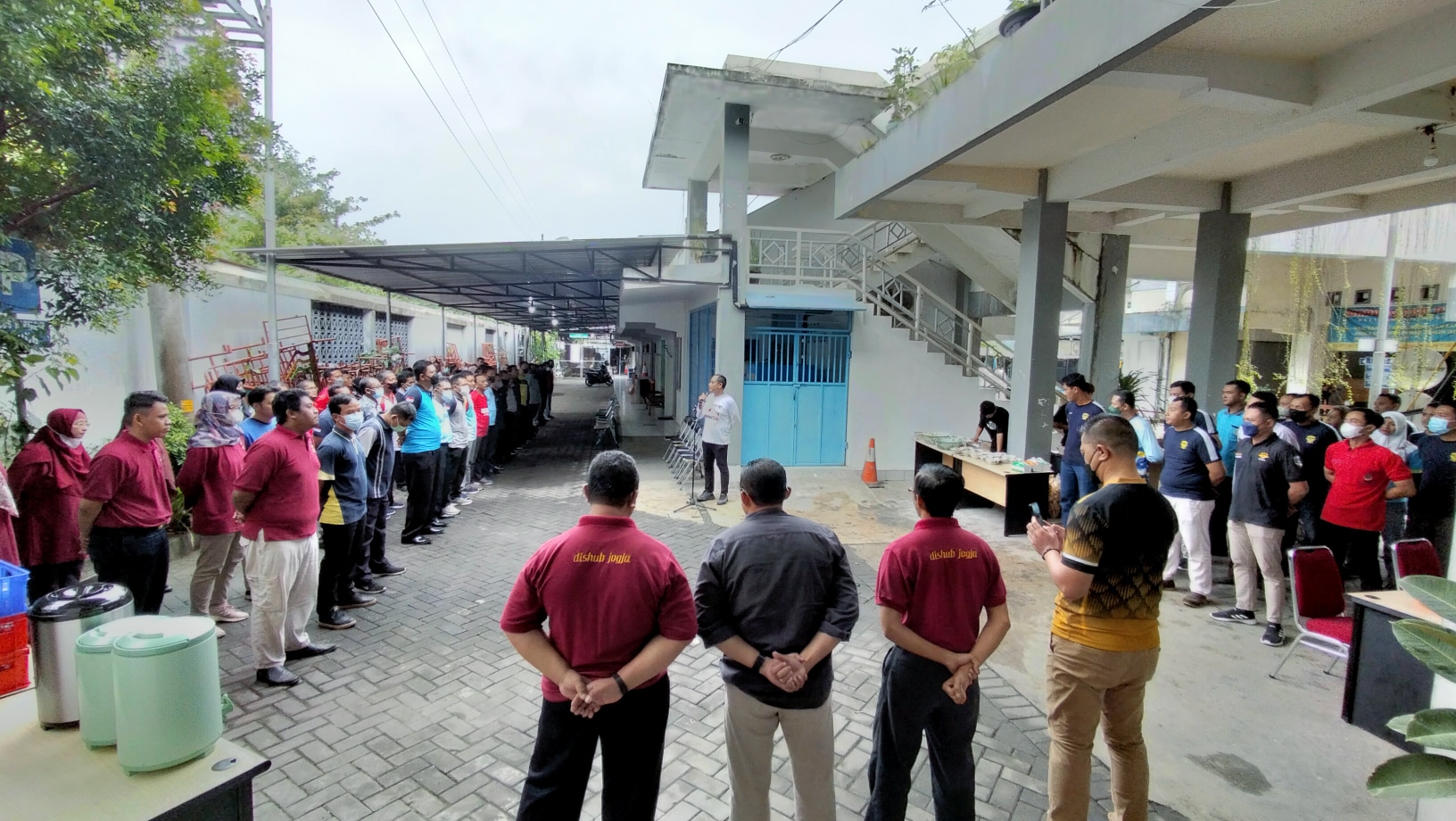 Pembinaan Pegawai oleh Kepala Dinas Perhubungan Kota Yogyakarta, Dilanjutkan dengan Sarapan Bersama