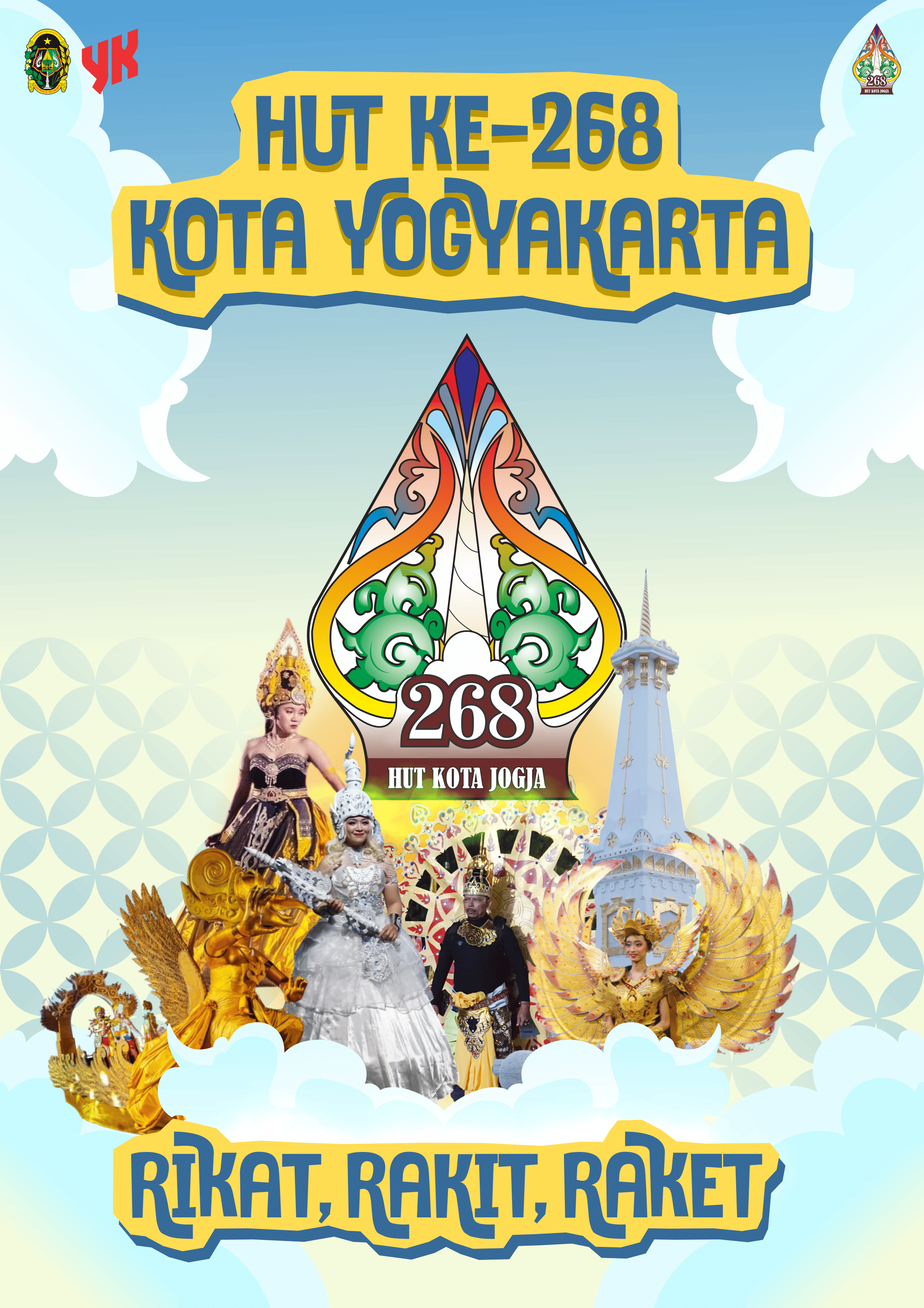 Materi Desain HUT ke-268 Kota Yogyakarta