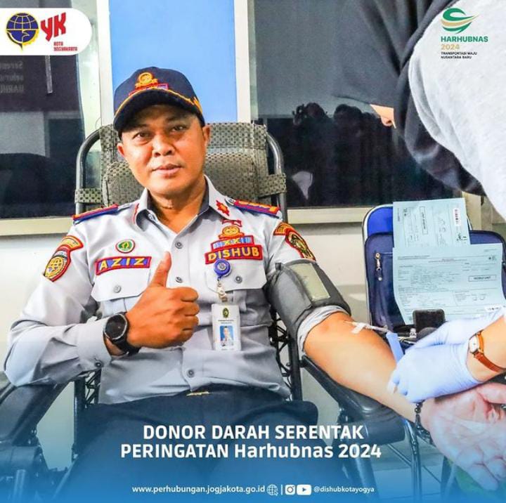 Donor Darah Serentak Peringatan HARHUBNAS 2024