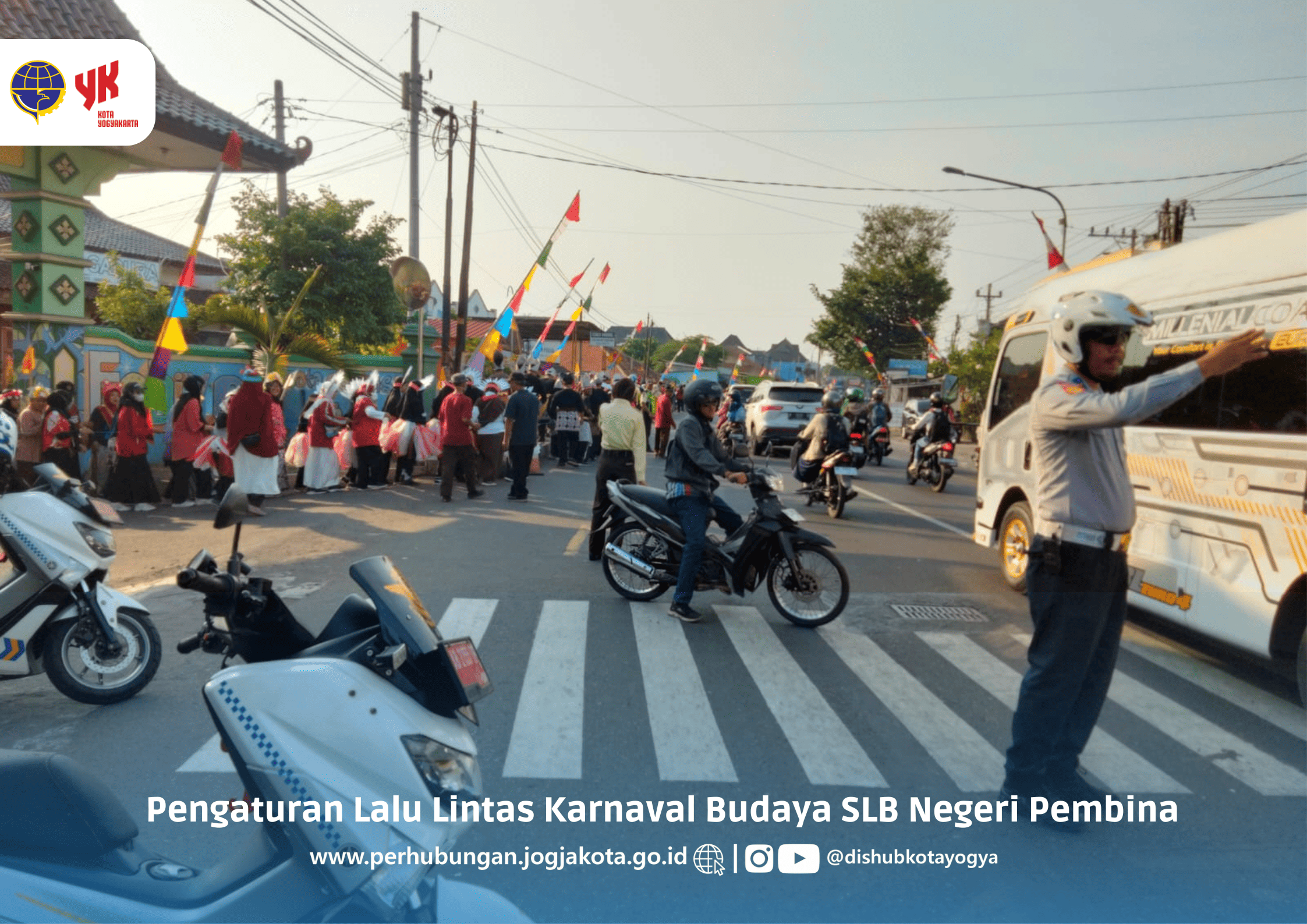 Dishub Yogyakarta Siapkan Pengaturan Lalu Lintas untuk Karnaval Budaya SLB Negeri Pembina Giwangan