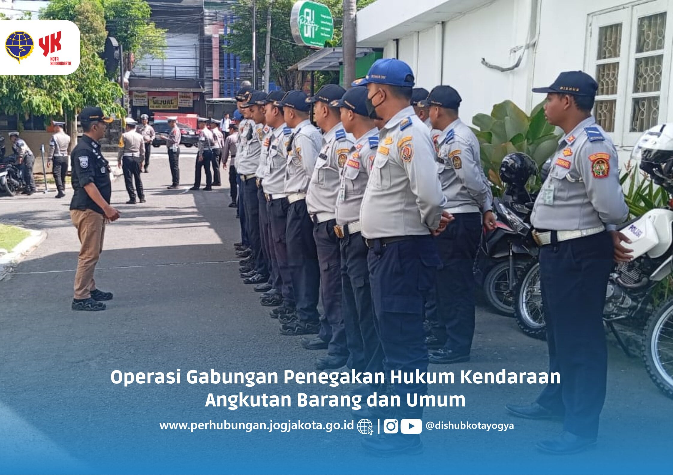 Operasi Gabungan Dishub Kota Yogyakarta Tertibkan Angkutan Umum dan Barang