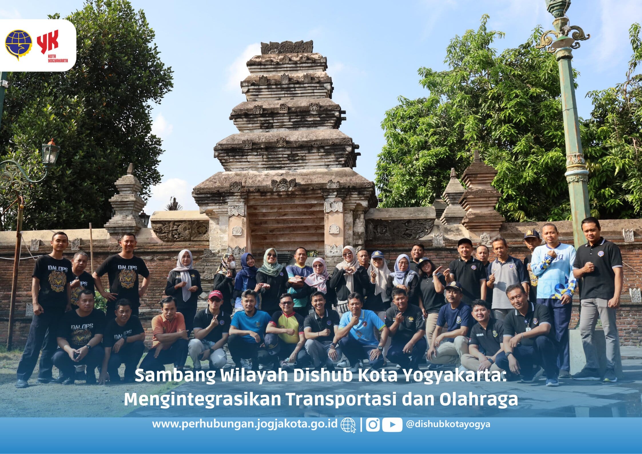 Sambang Wilayah Dishub Kota Yogyakarta: Mengintegrasikan Transportasi dan Olahraga