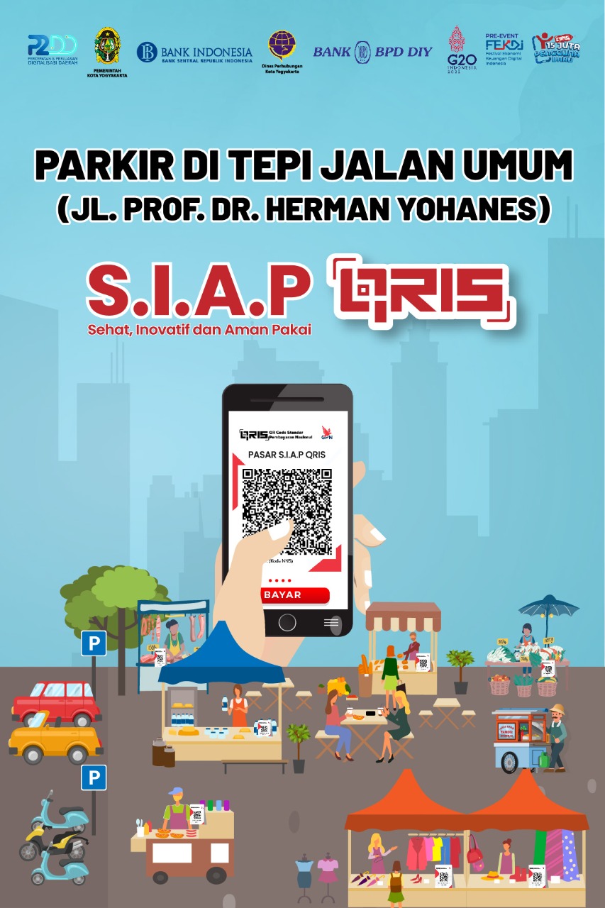 Parkir Tepi Jalan Umum Jl. Prof Yohanes SIAP QRIS